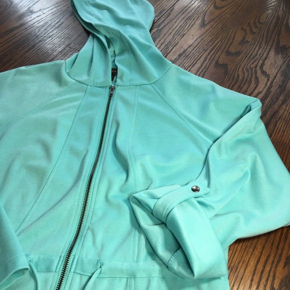 Lightweight Teal Hoodie From Fever - Picture 2 of 7